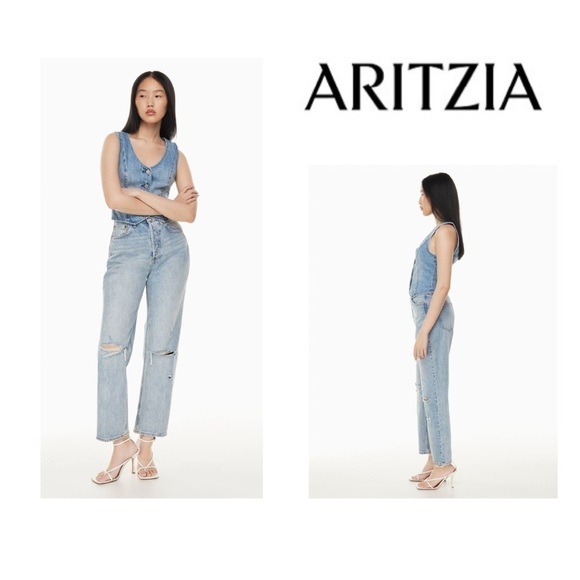 Aritzia Joni High Rise Loose Jeans  Sz 25 - Picture 1 of 13